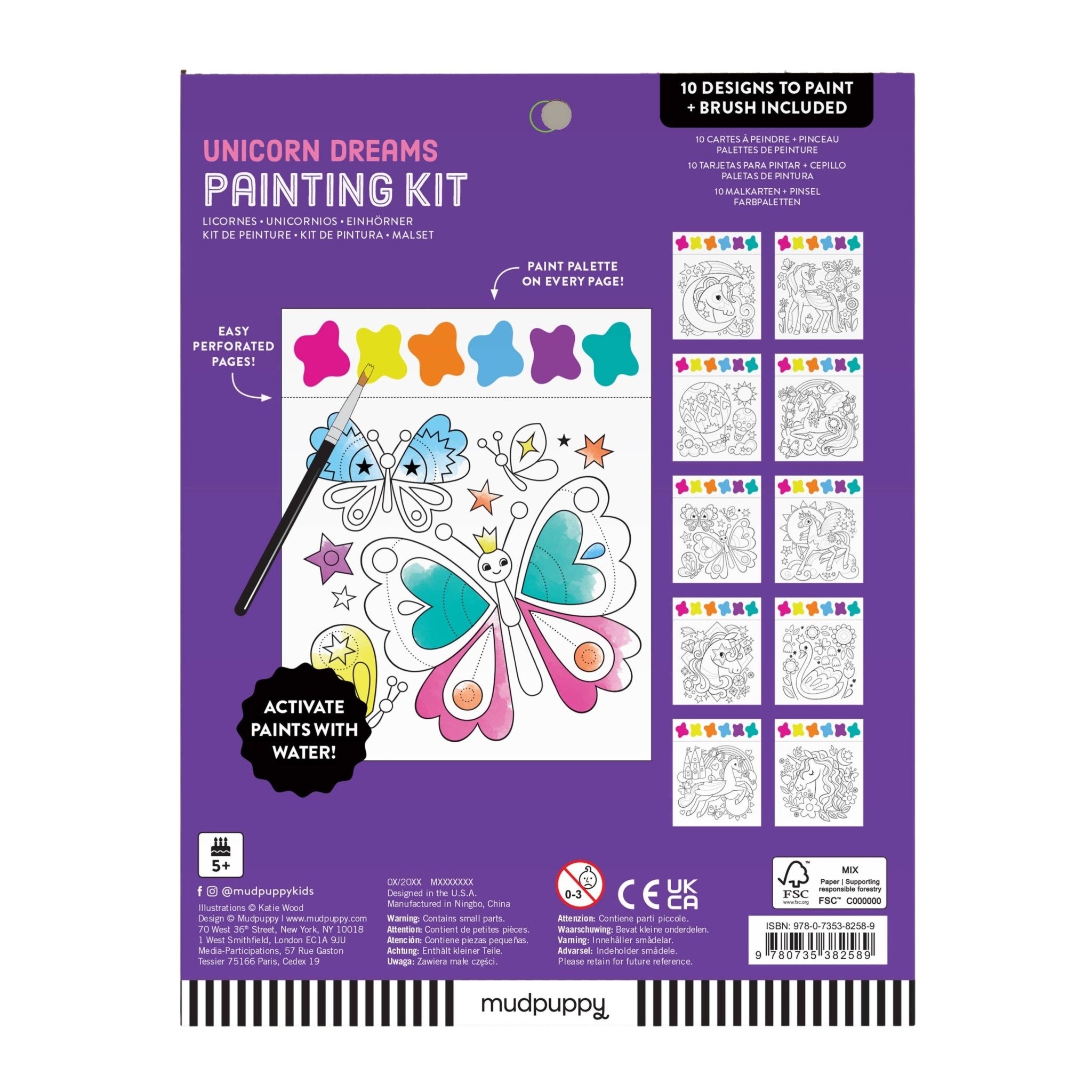 Unicorn Dreams Painting Kit - bubblegum market
