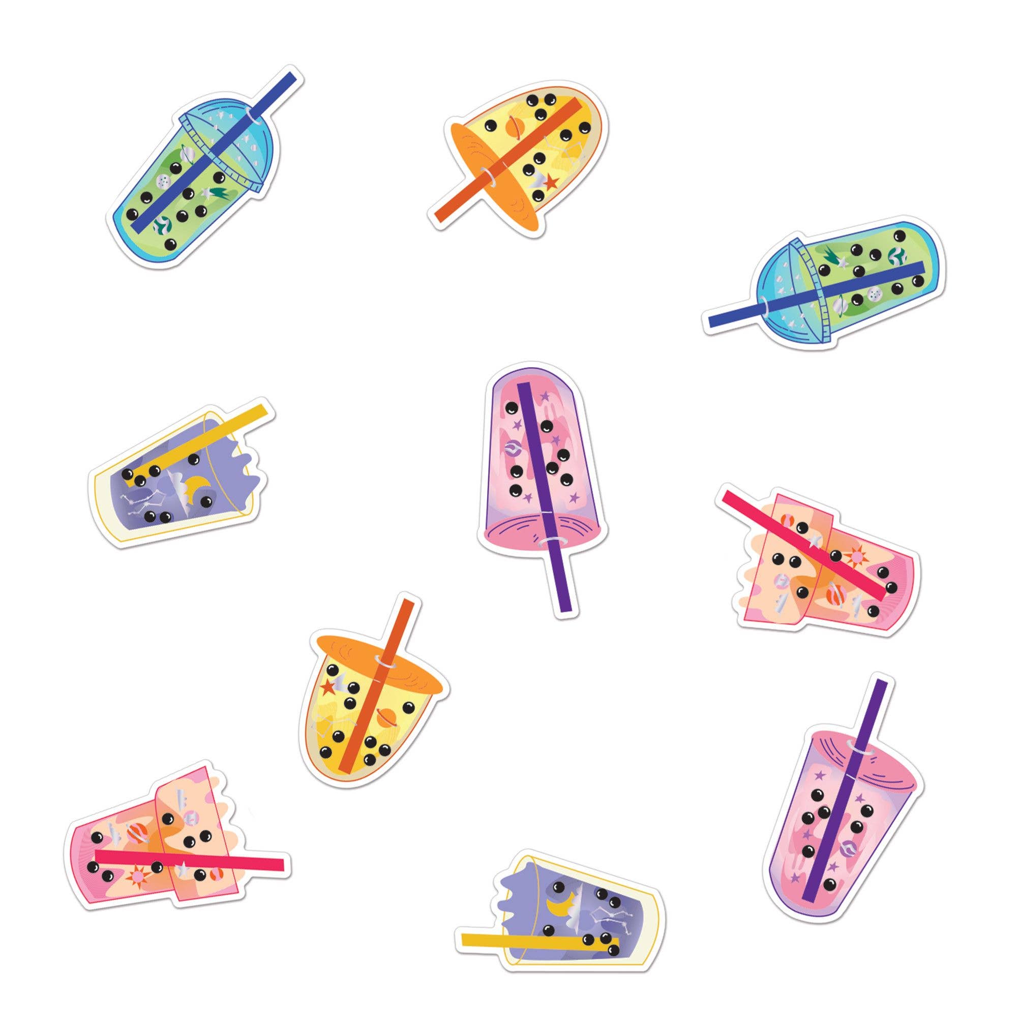 Universally Bubbly Sticker Confetti - bubblegum market