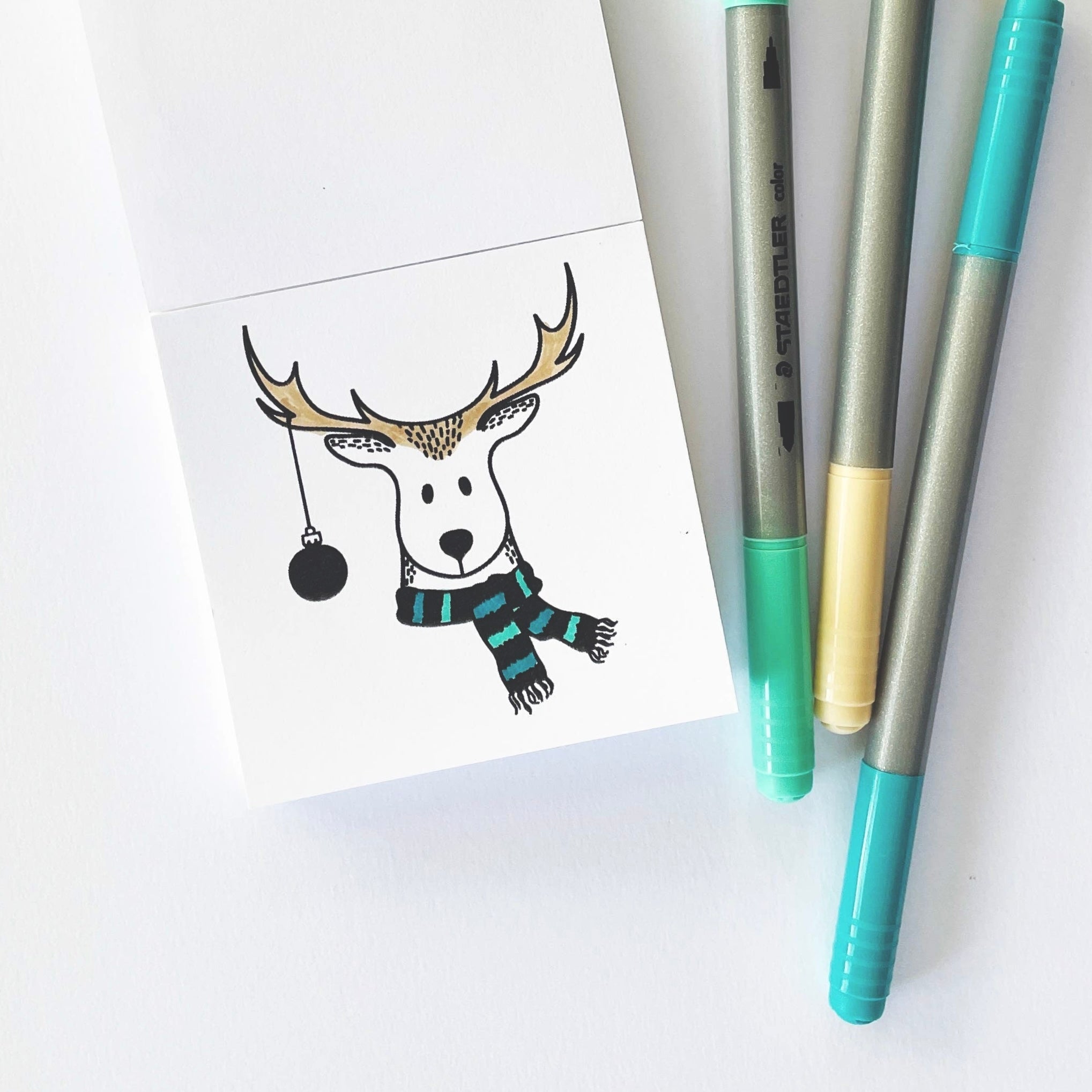 Very Merry Mini Coloring Book - bubblegum market