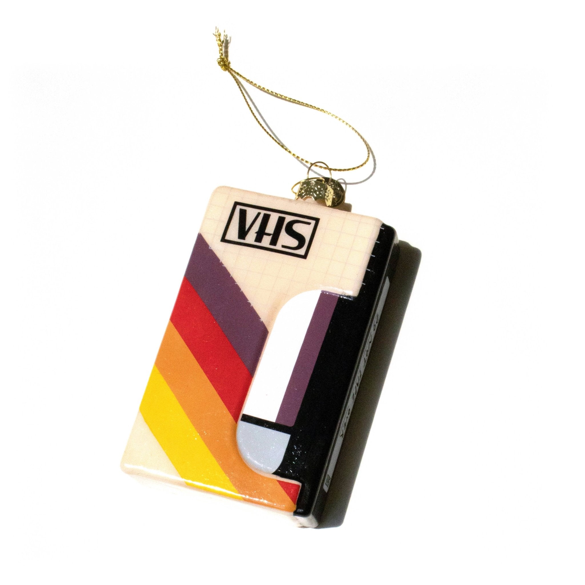 VHS Tape Christmas Ornament 4" - bubblegum market