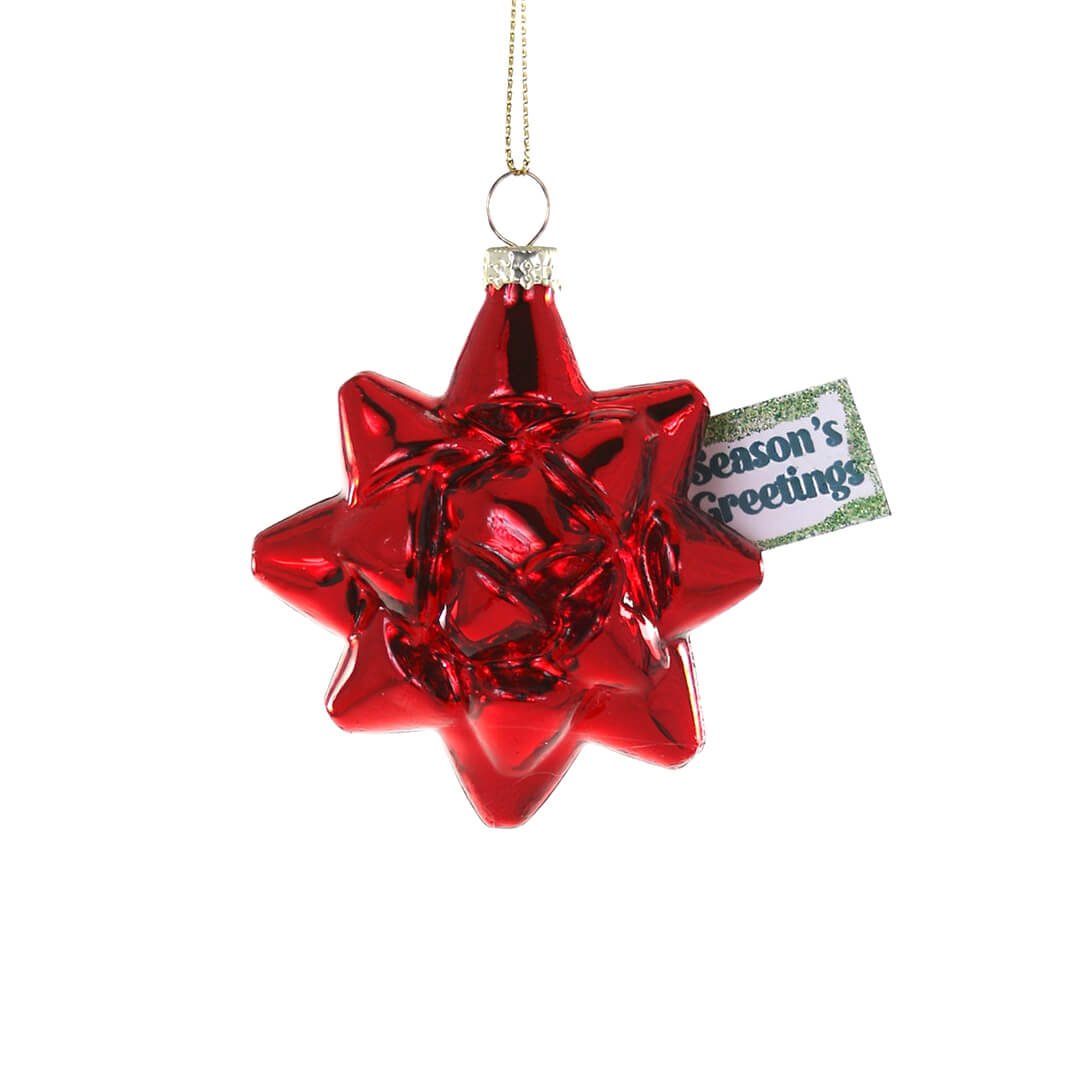Vintage Bow Ornament 3.25" - bubblegum market