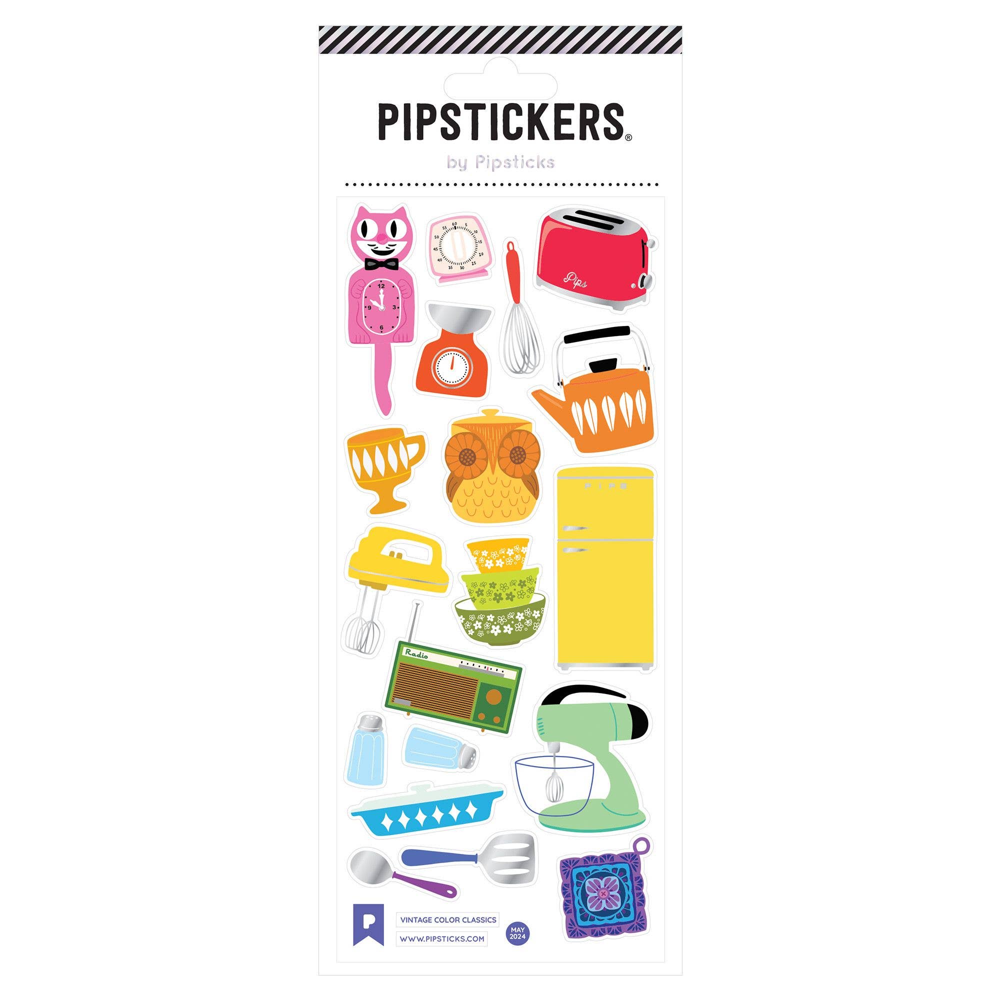 Vintage Color Classics Stickers - bubblegum market