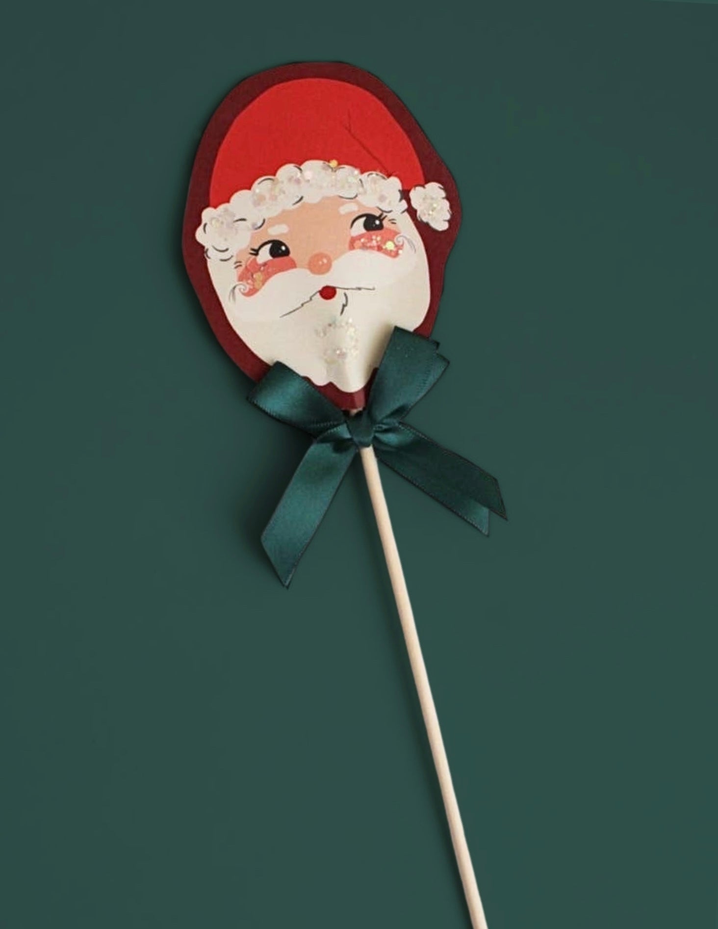 Vintage Handmade Christmas Wand - bubblegum market