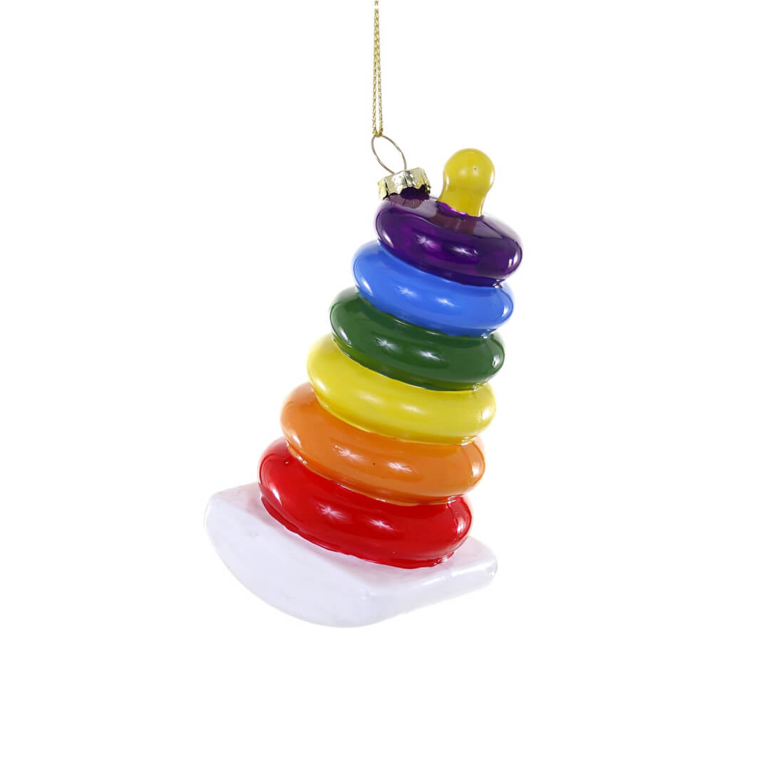 Vintage Ring Tower Toy Ornament 4.5" - bubblegum market