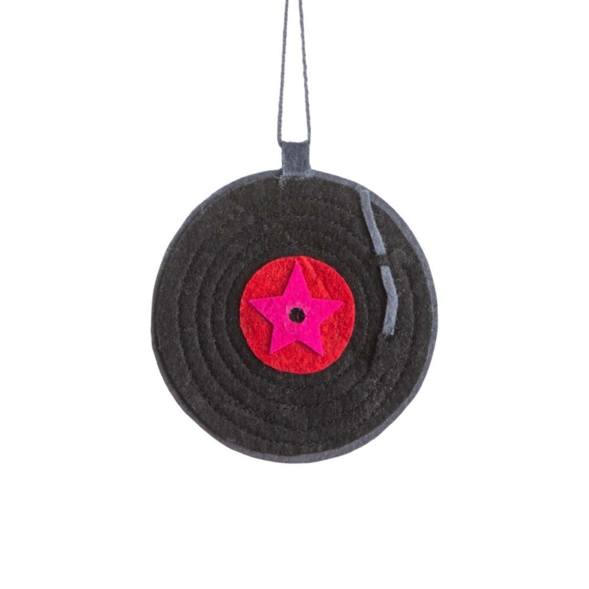 Vinyl Record Ornament - bubblegum market