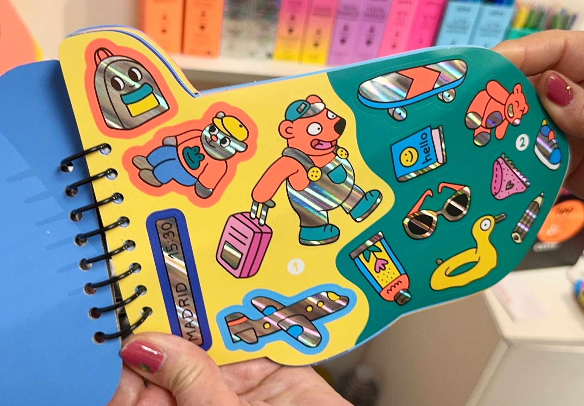 Vroom Airplane Sticker Activity Book - bubblegum market