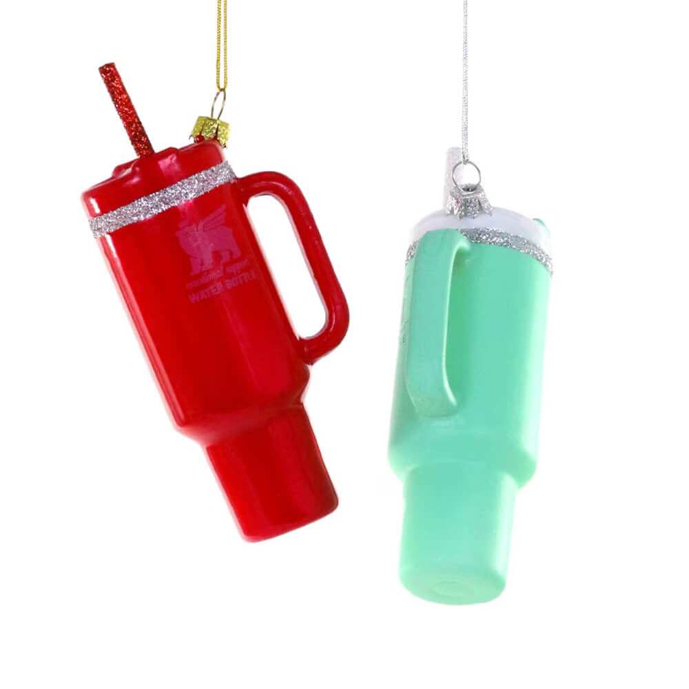 Water Bottle / Beverage Tumbler Ornament - bubblegum market