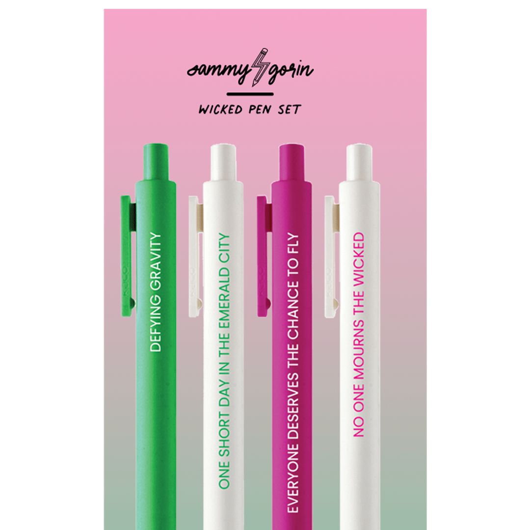 Wckd Pen Set - bubblegum market