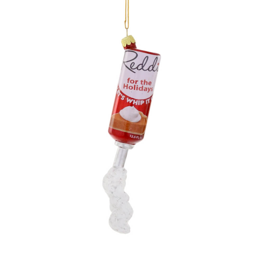 Whipped Cream In A Can Ornament 6.5" - bubblegum market