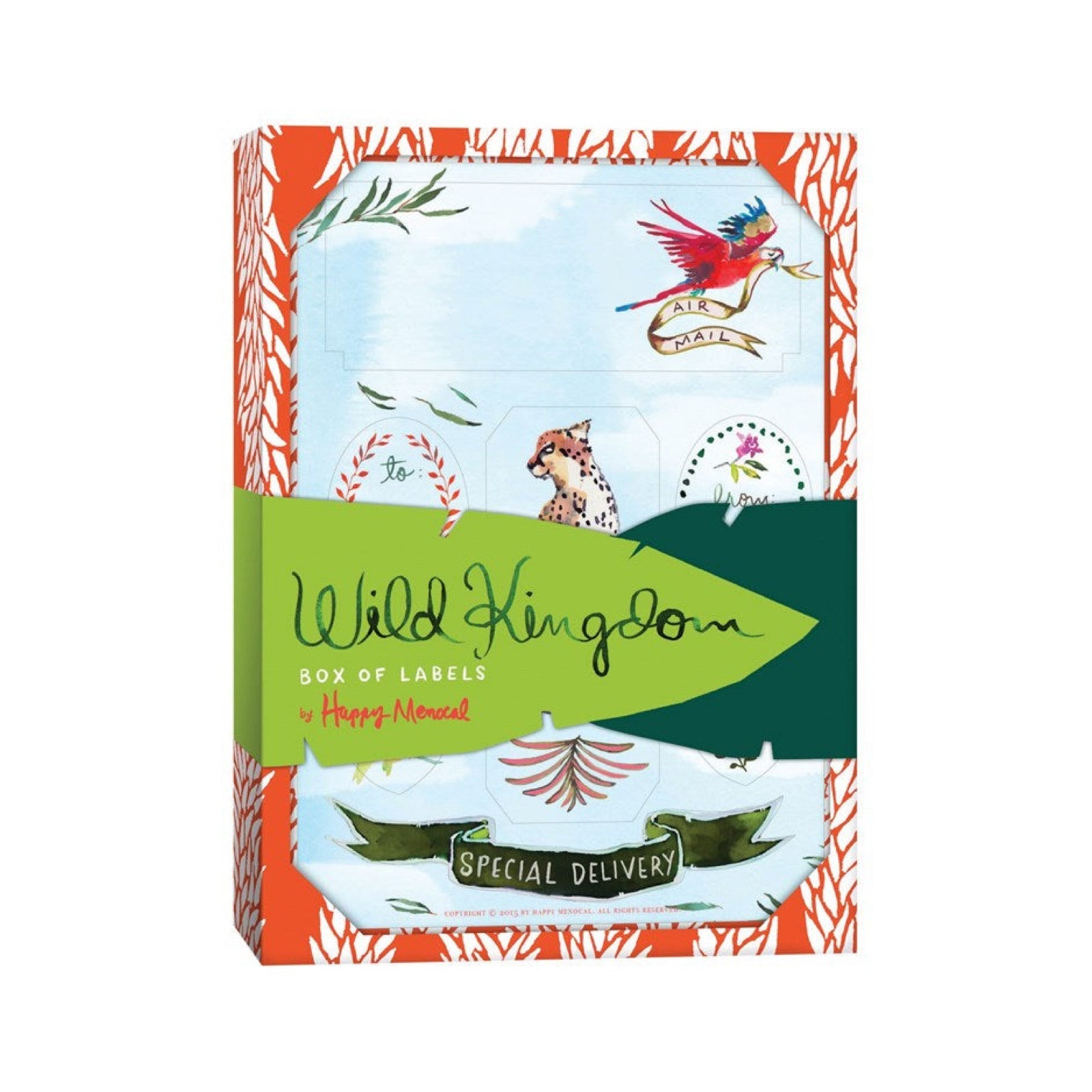 Wild Kingdom Sticker Labels - bubblegum market