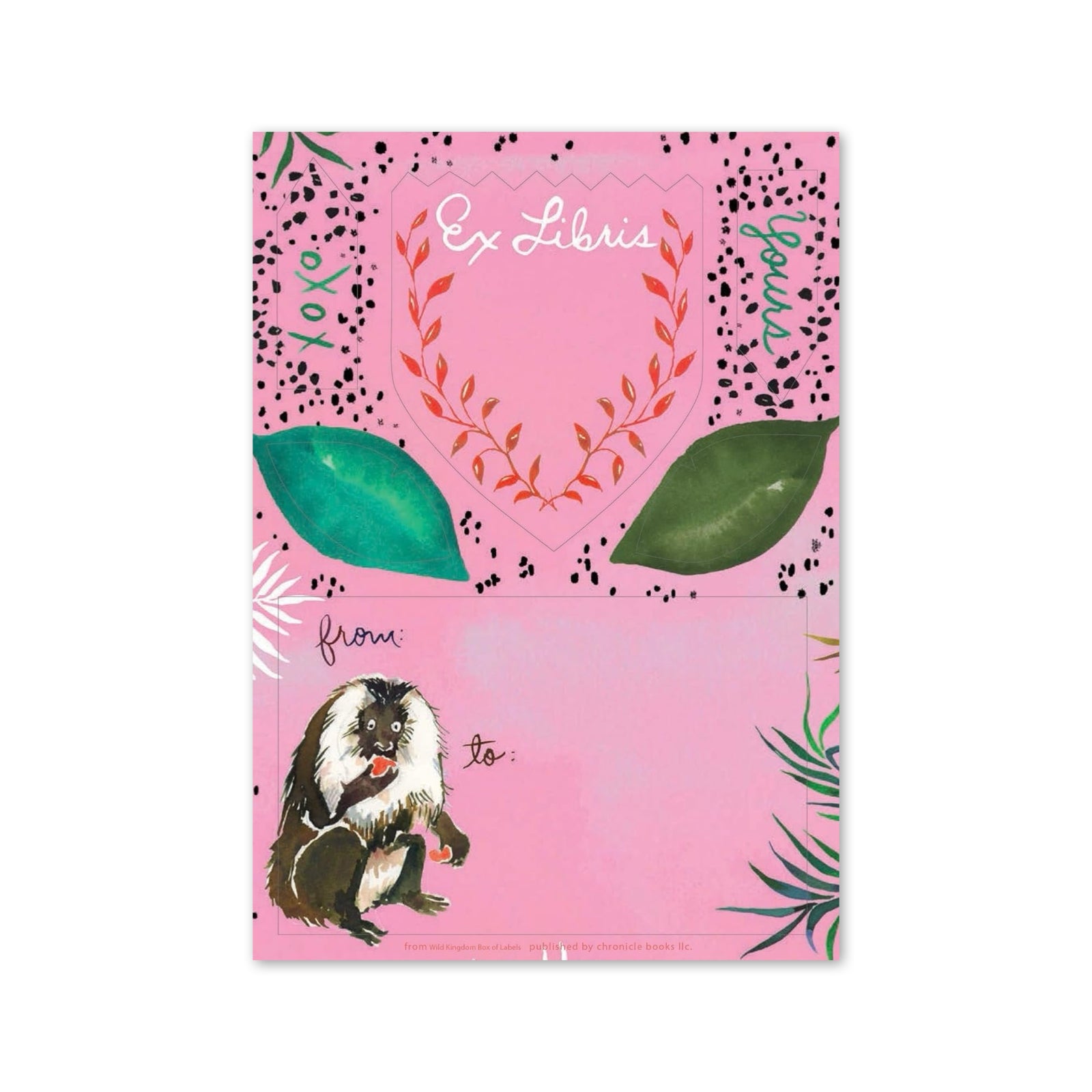 Wild Kingdom Sticker Labels - bubblegum market