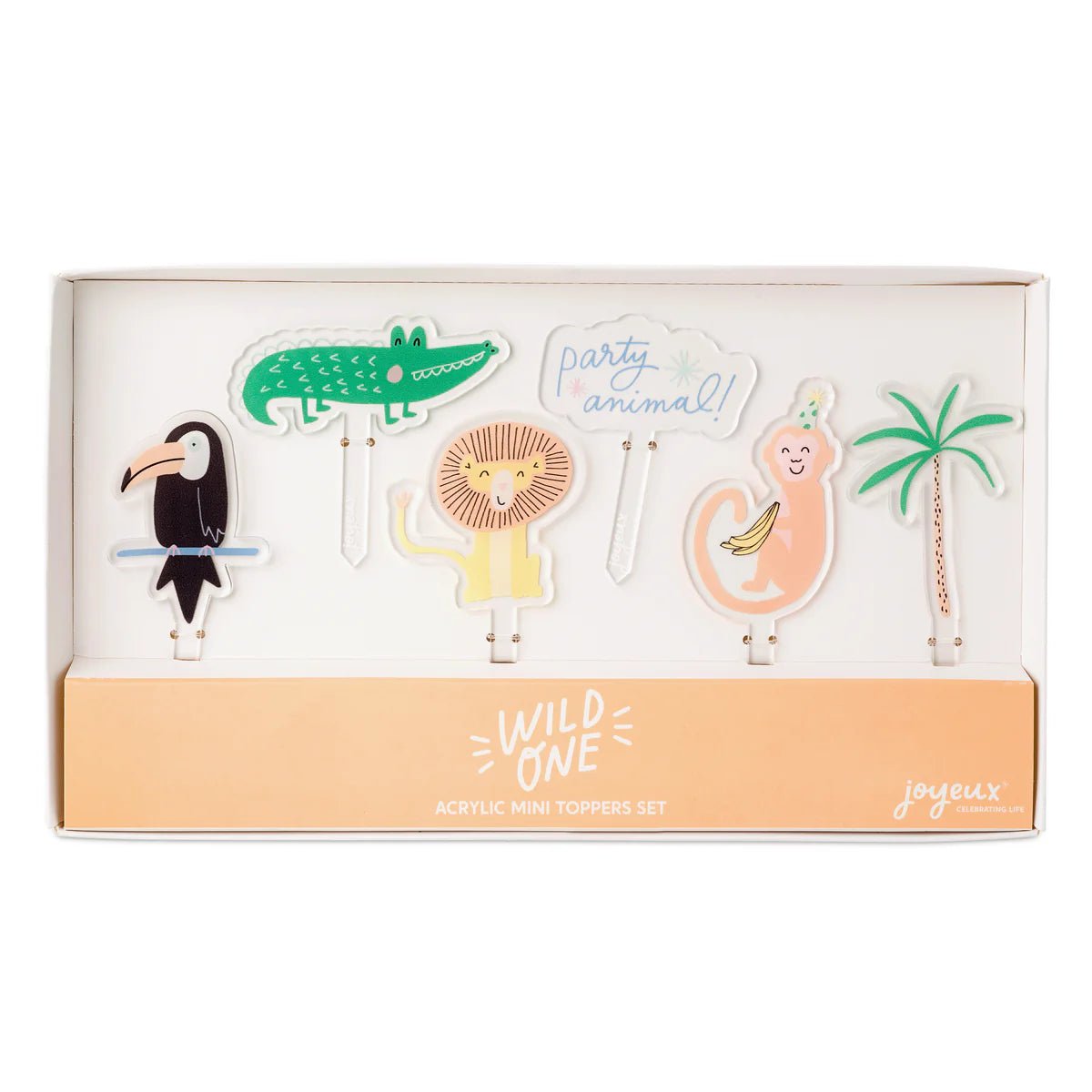 WILD ONE Acrylic Topper Set - bubblegum market