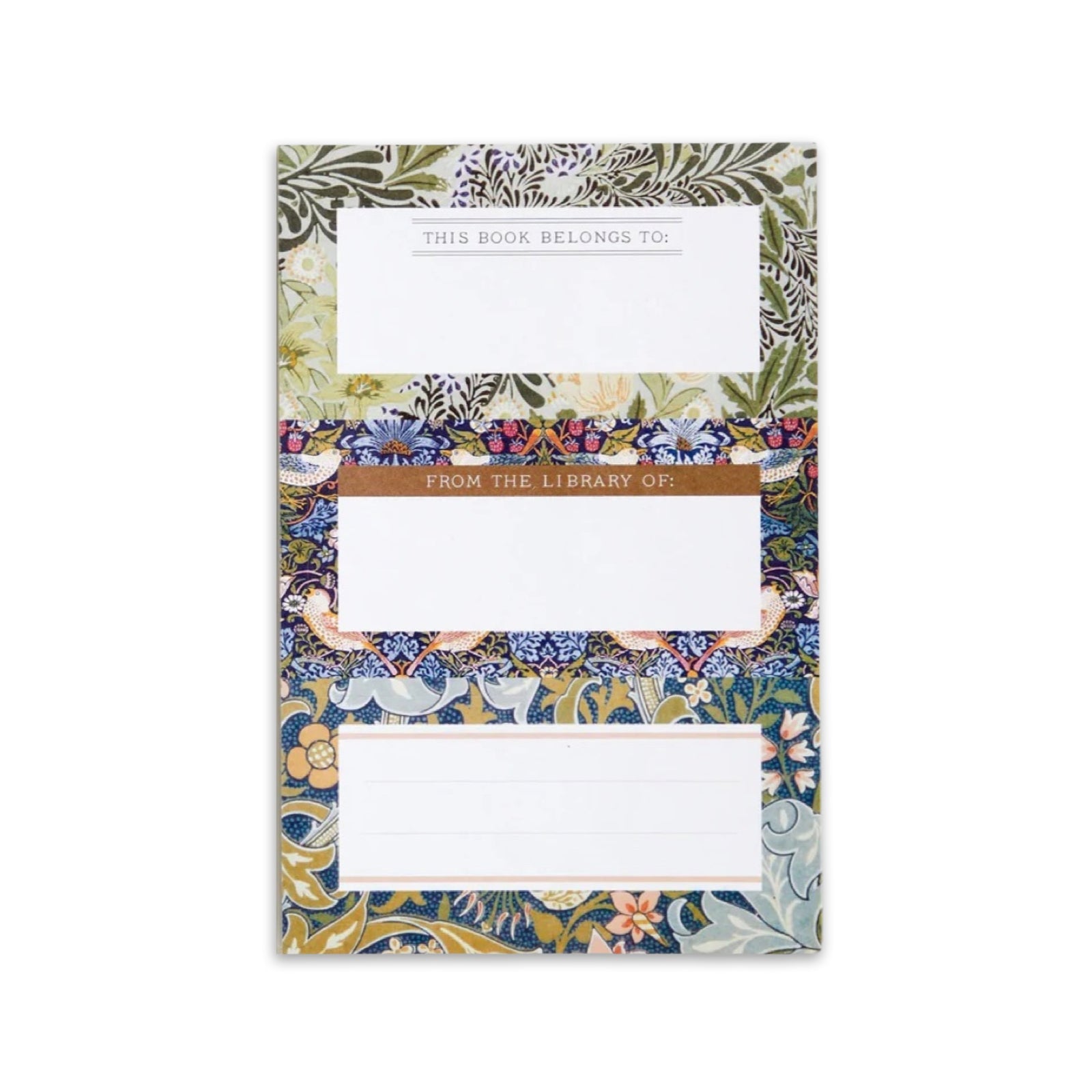 William Morris Book of Labels - bubblegum market