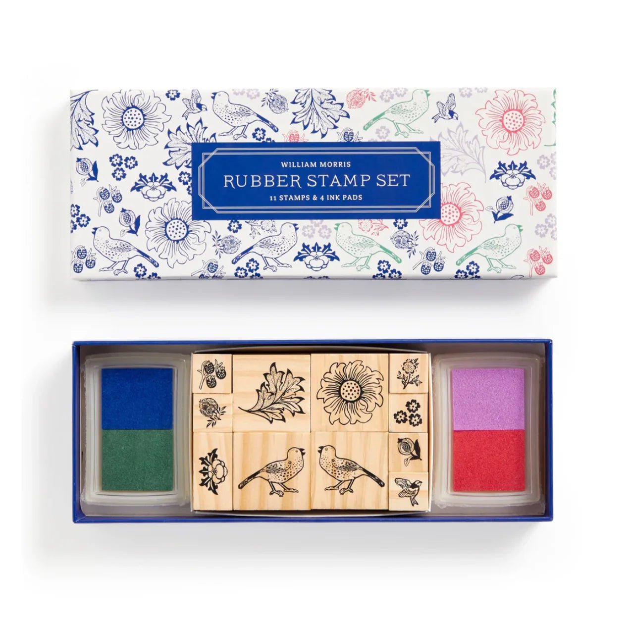 William Morris Rubber Stamp Set - bubblegum market