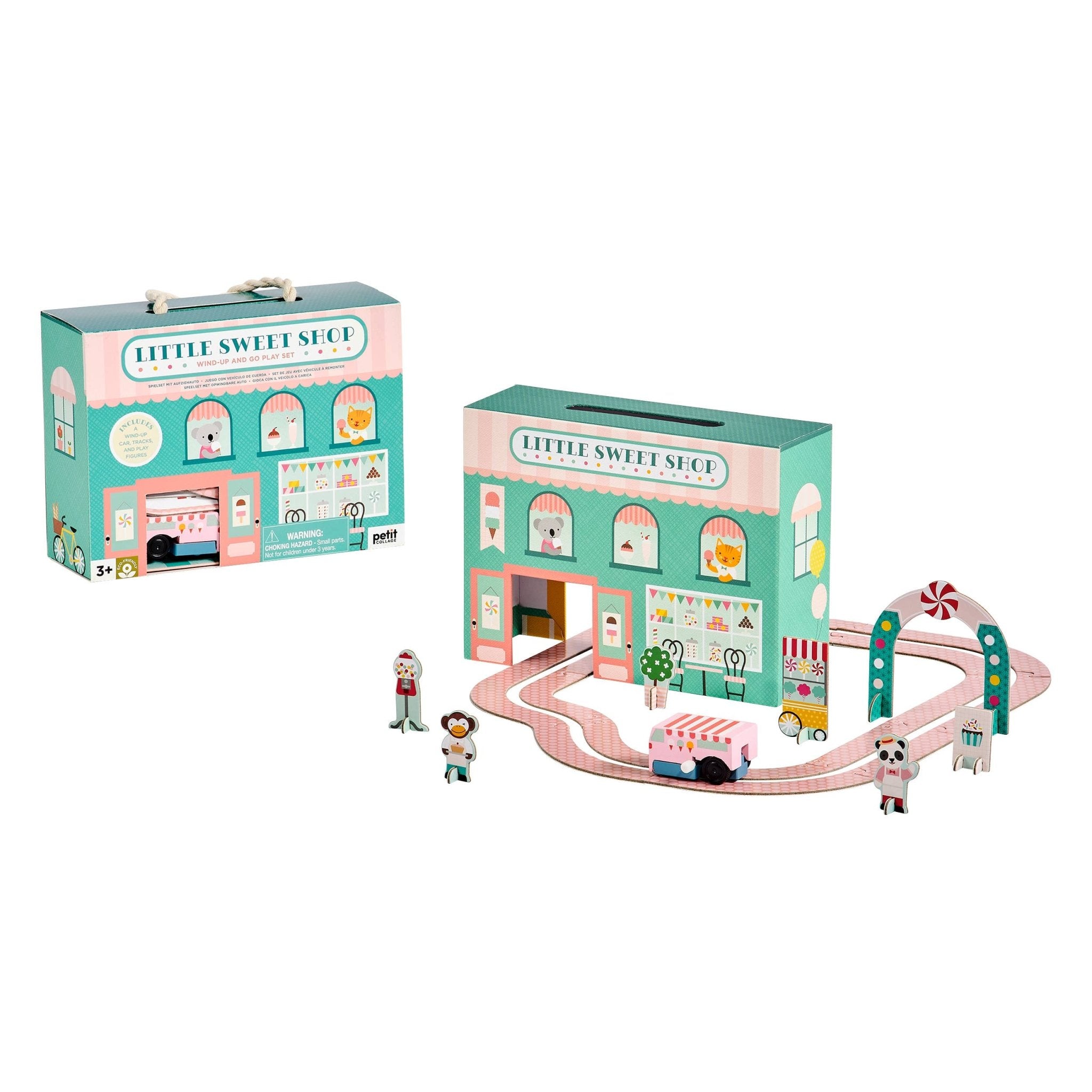 Wind Up & Go Sweet Shop Play Set - bubblegum market