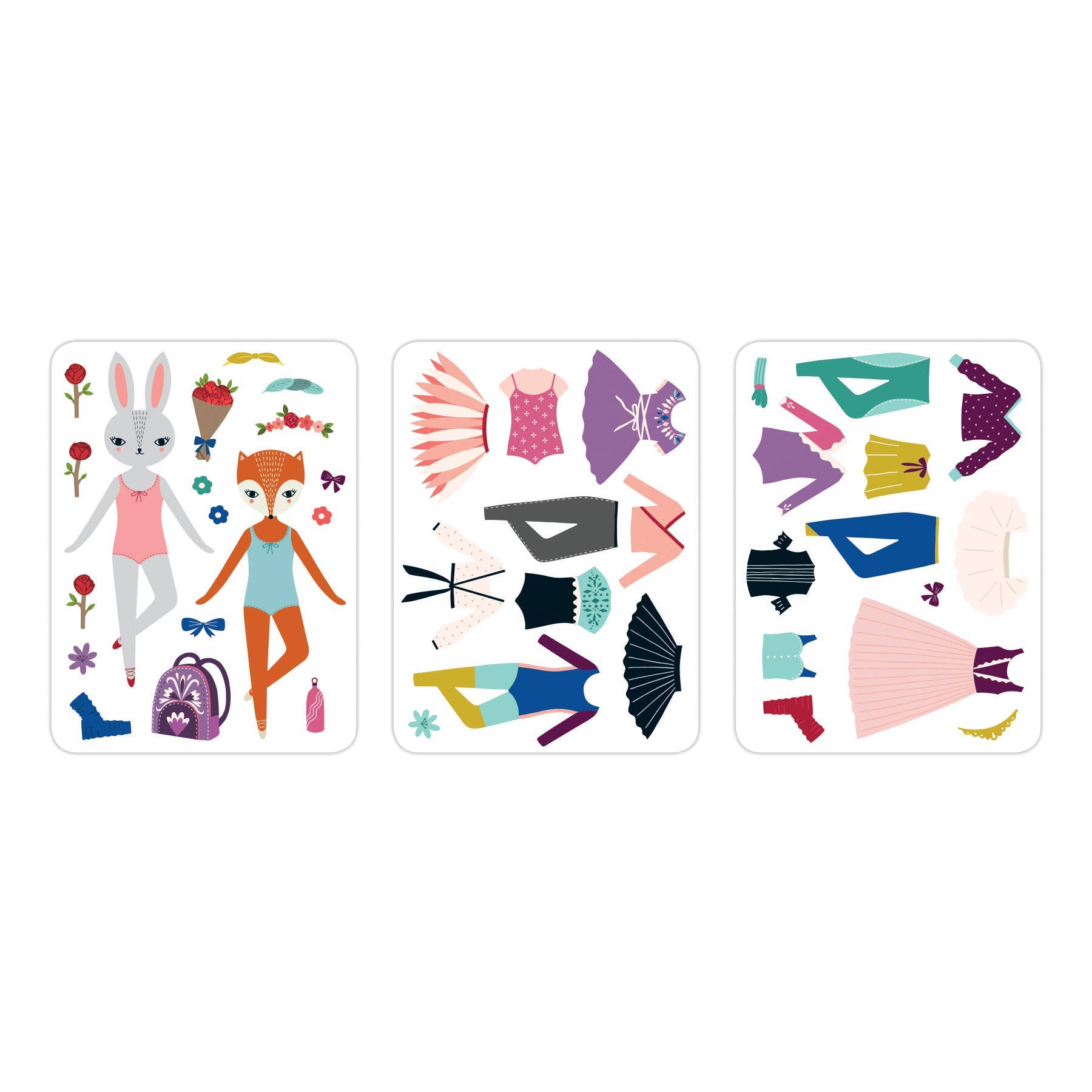 Woodland Ballet Magnetic Dress - Up Set - bubblegum market