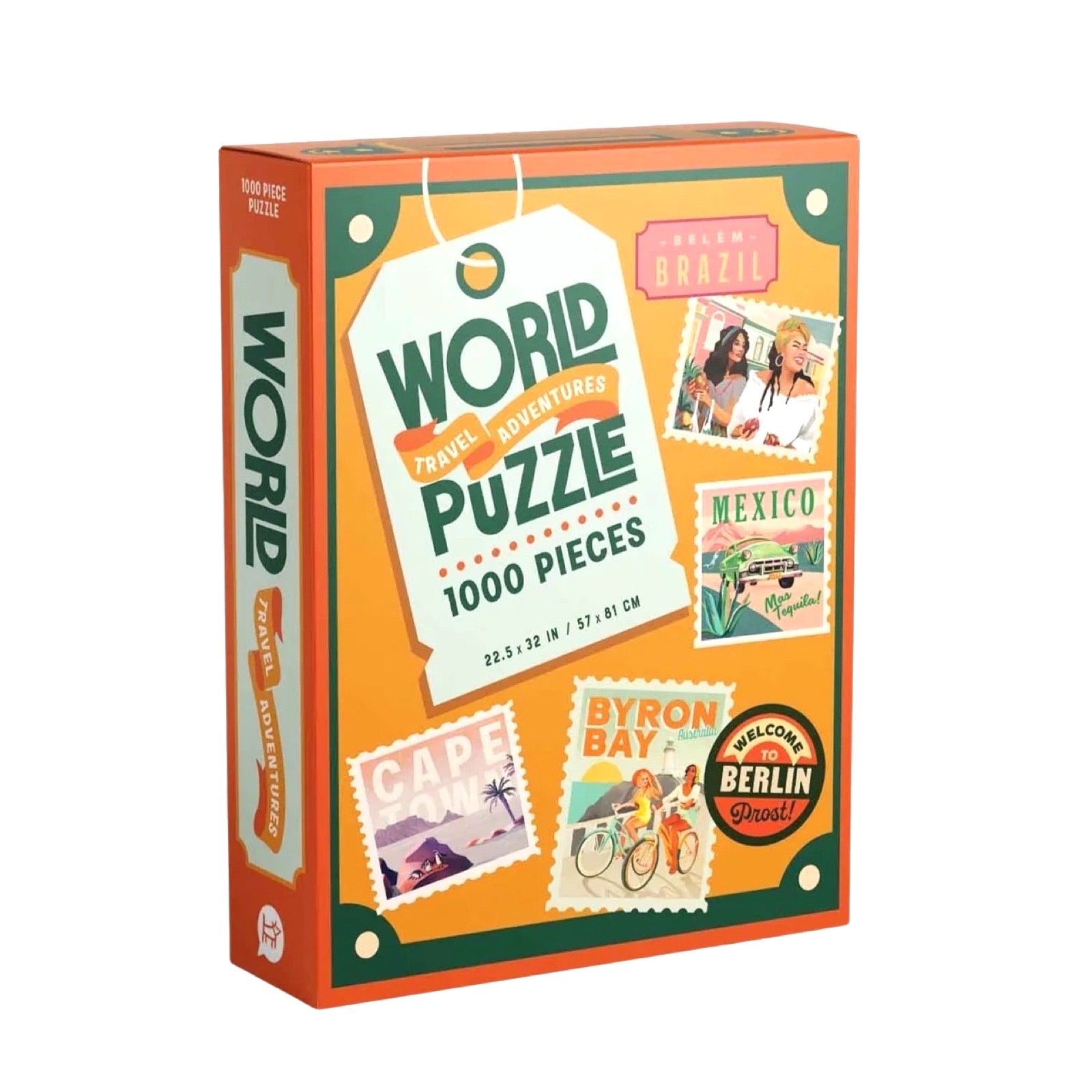 World Travel Adventures: 1000 - Piece Puzzle - bubblegum market
