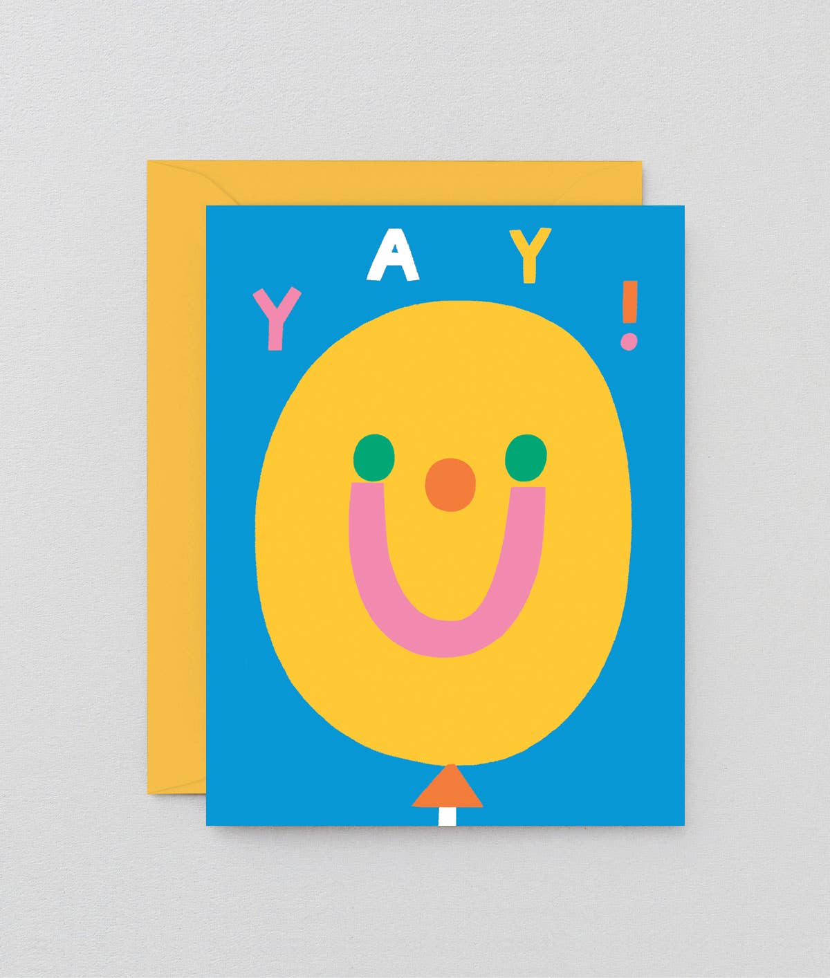 'Yay Balloon' Kids Birthday Greetings Card - bubblegum market