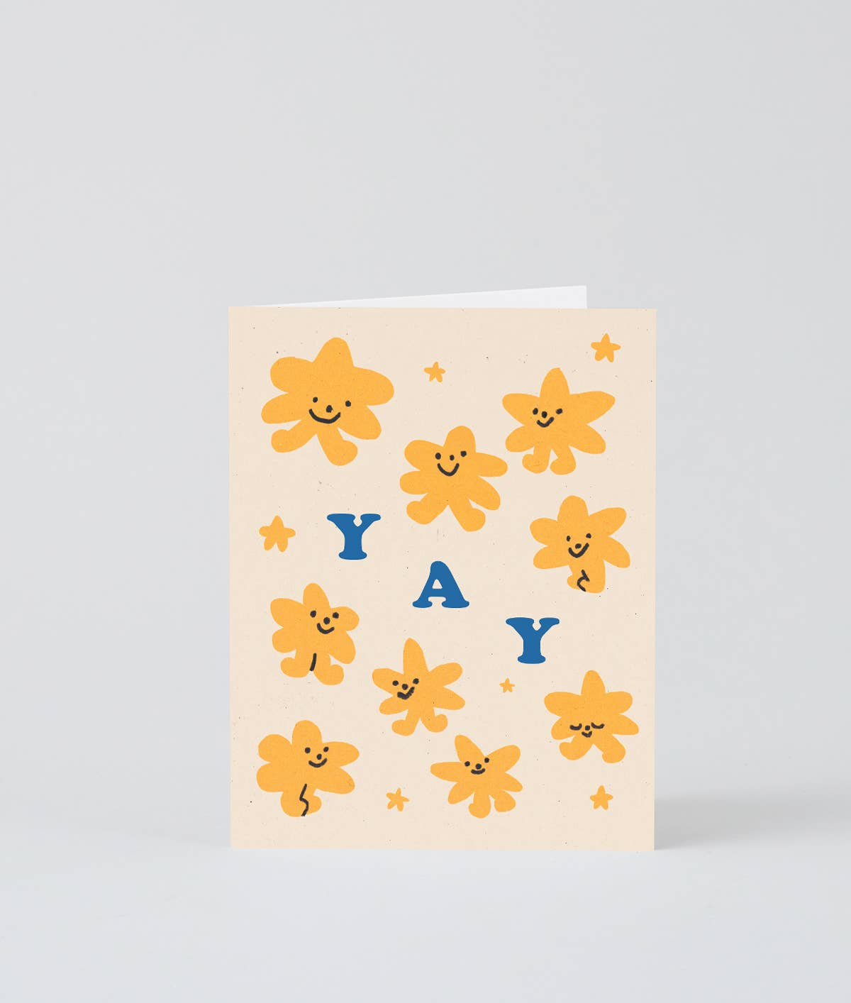 'Yay Stars' Kids Birthday Greeting Card - bubblegum market