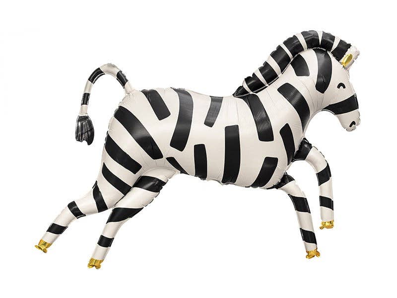 Zebra Foil Balloon 39" - bubblegum market