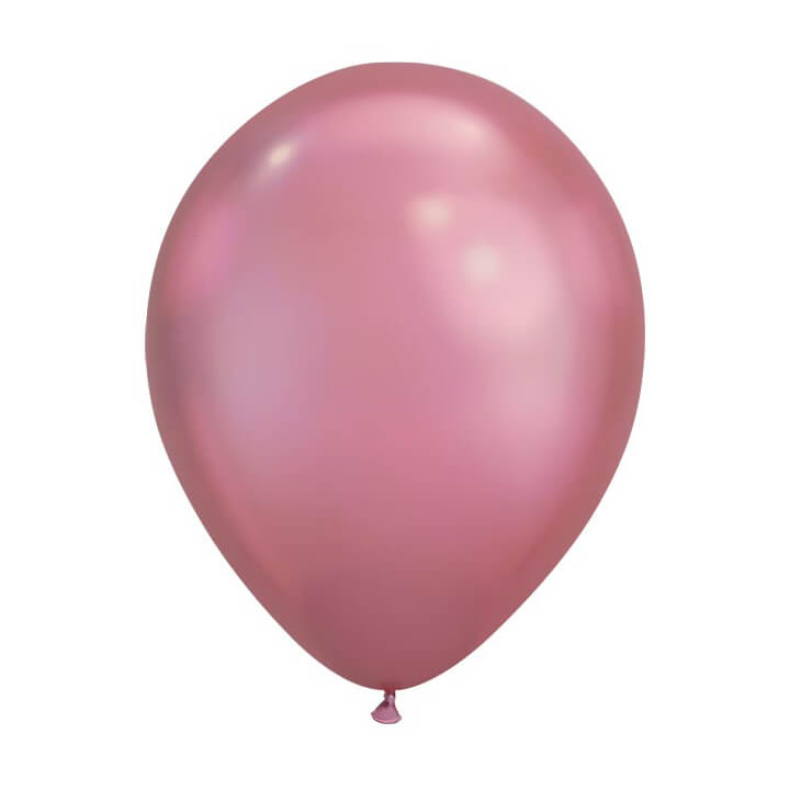 11" Chrome Mauve Balloon - bubblegum market