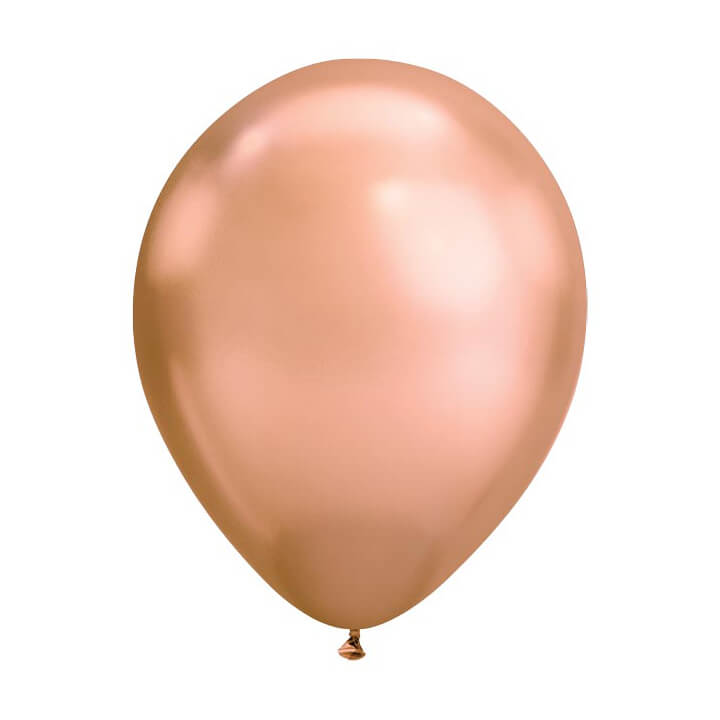 11" Chrome Rose Gold Balloon - bubblegum market