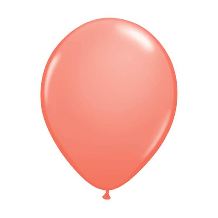 11" Coral Balloon - bubblegum market