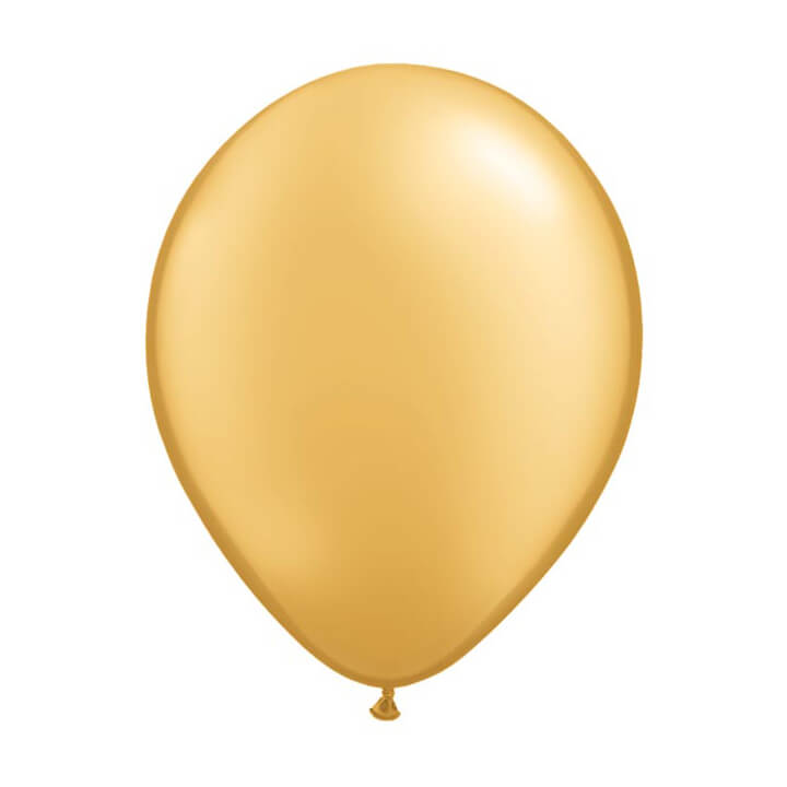 11" Metallic Gold Balloon - bubblegum market