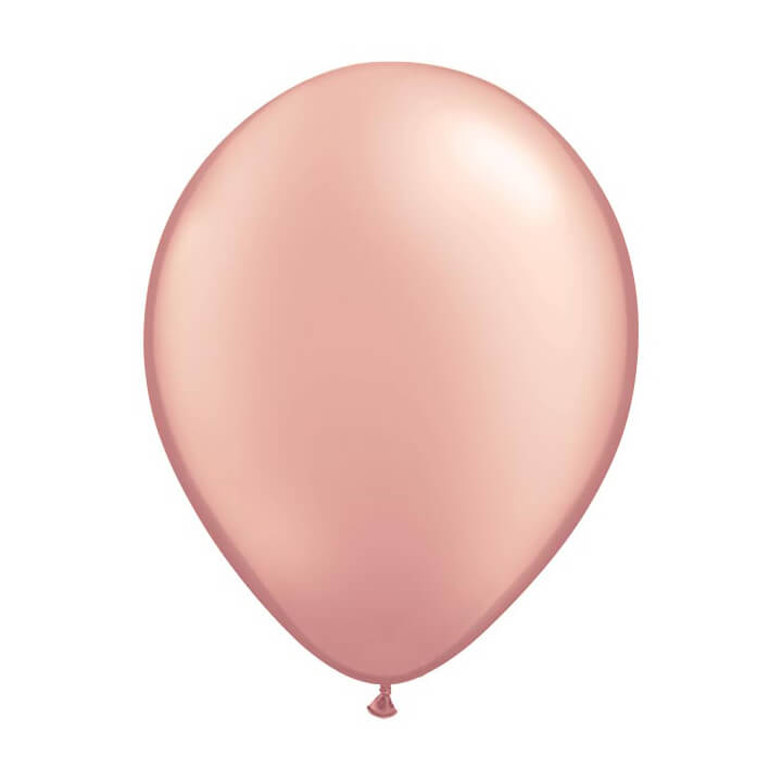 11" Metallic Rose Gold Balloon - bubblegum market