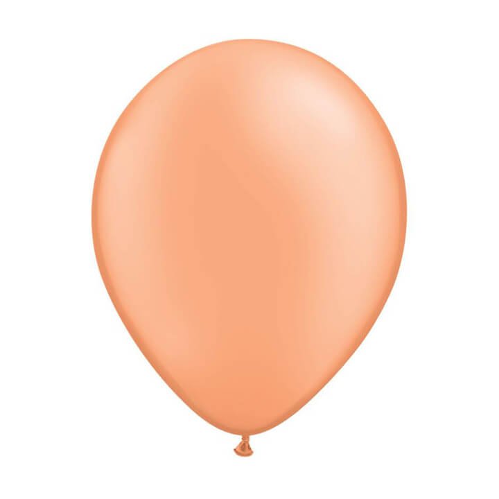 11" Neon Orange Balloon - bubblegum market
