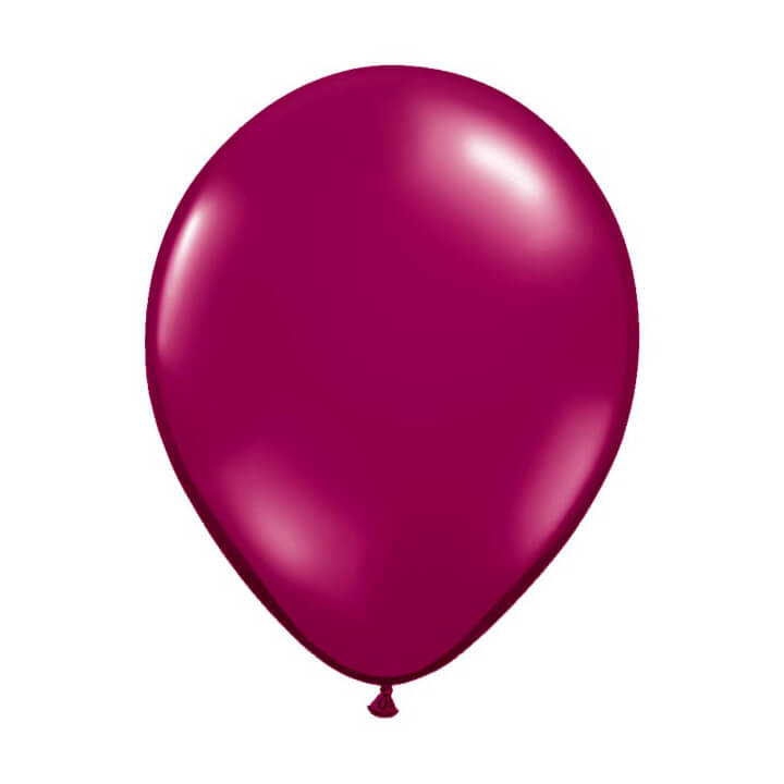 11" Sparkling Burgundy Balloon - bubblegum market
