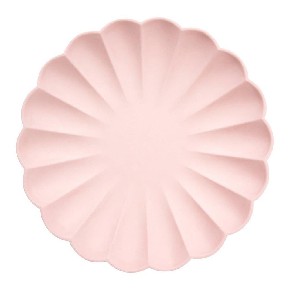 Meri Meri Party Candy Pink Compostable Large Plates