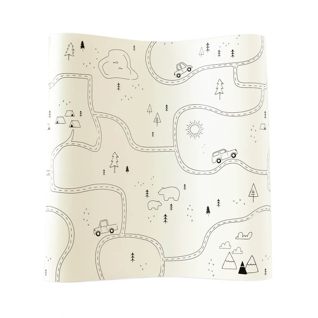 Adventure Party Table Runner - bubblegum market