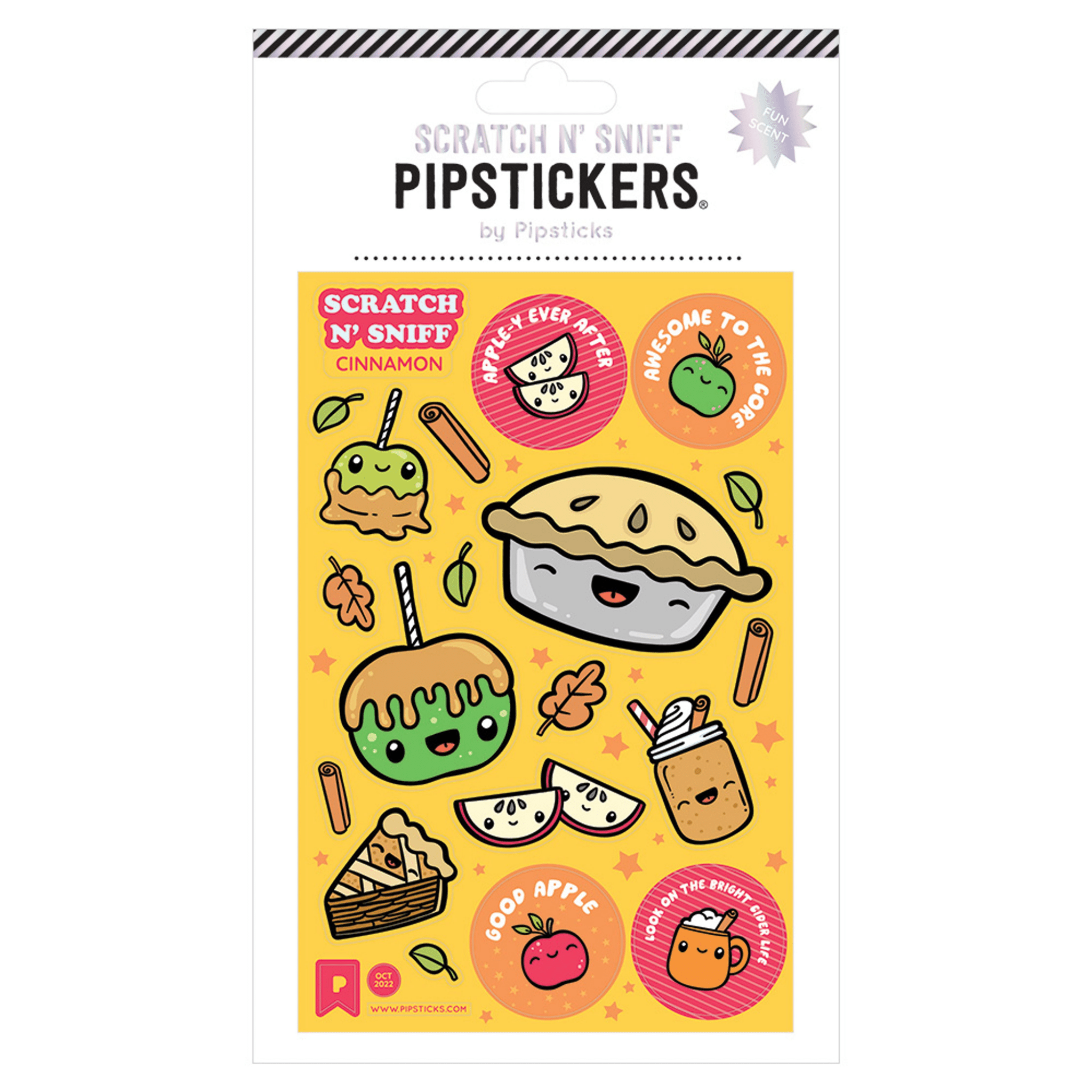 Awesome To The Core Scratch 'n Sniff Stickers - bubblegum market