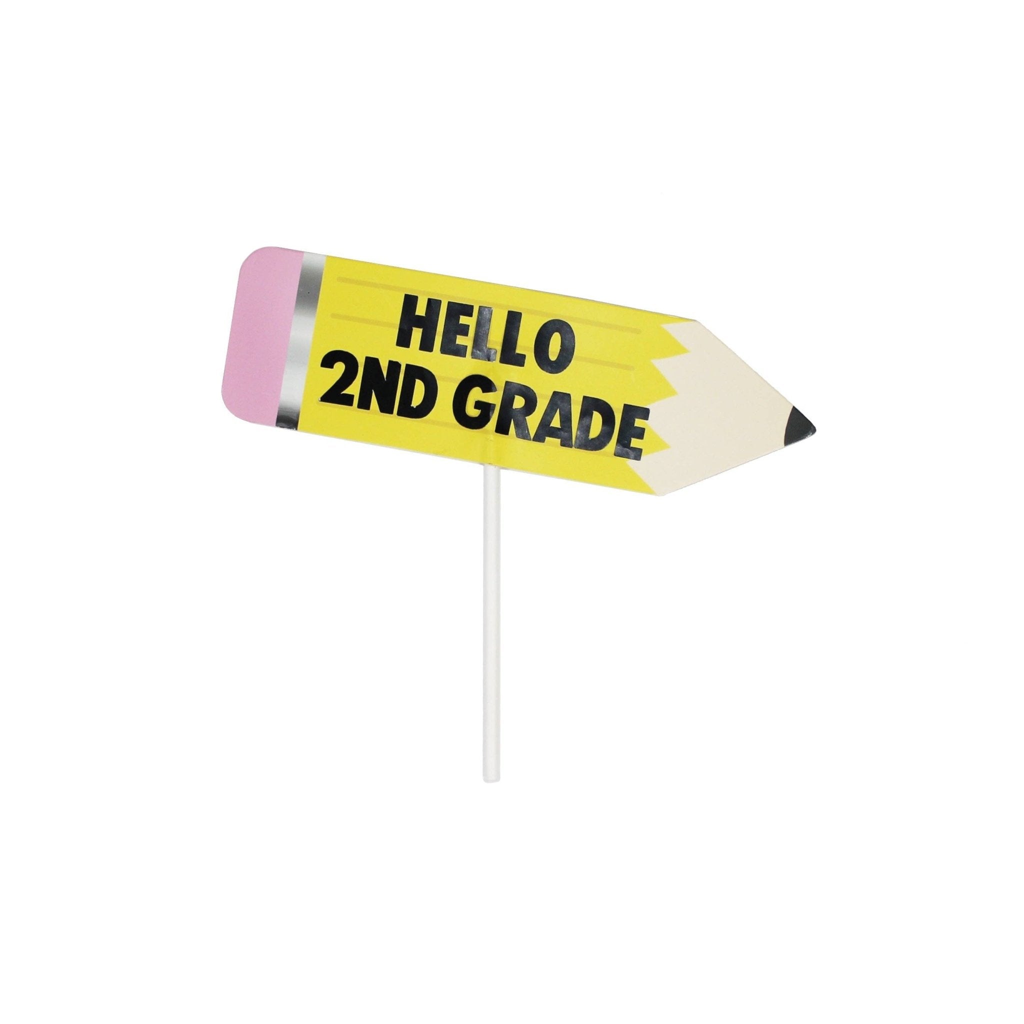 Back To School Custom Cake Topper - bubblegum market