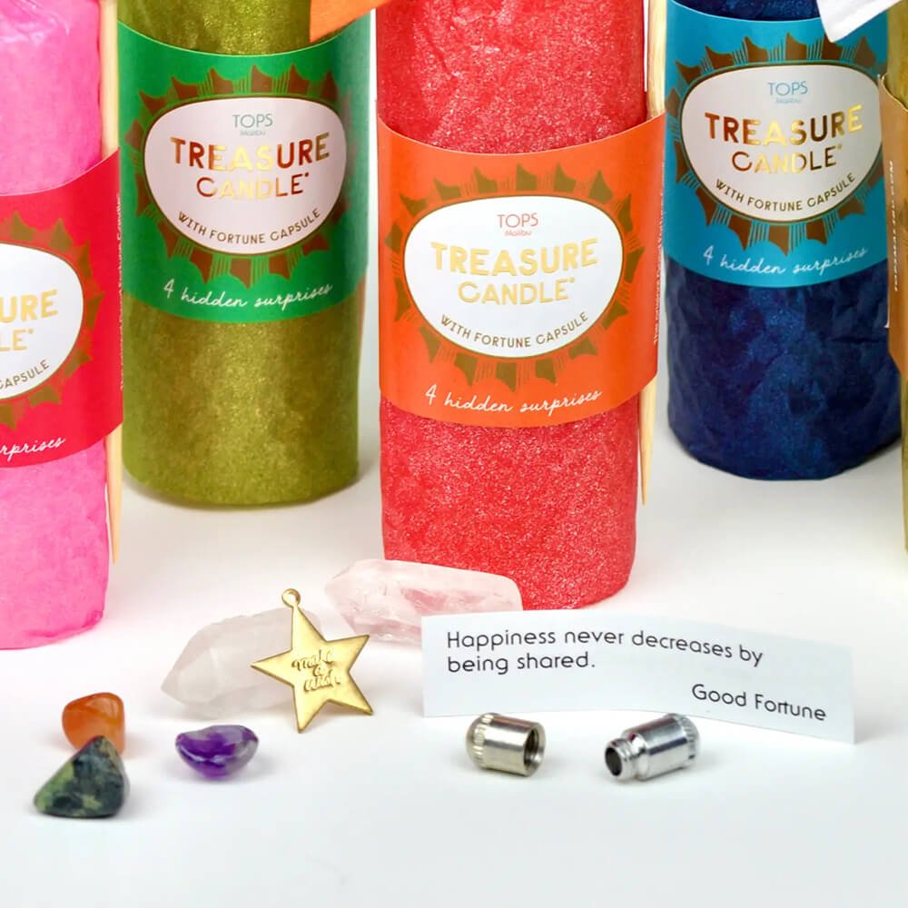 Beeswax Treasure Candle - bubblegum market