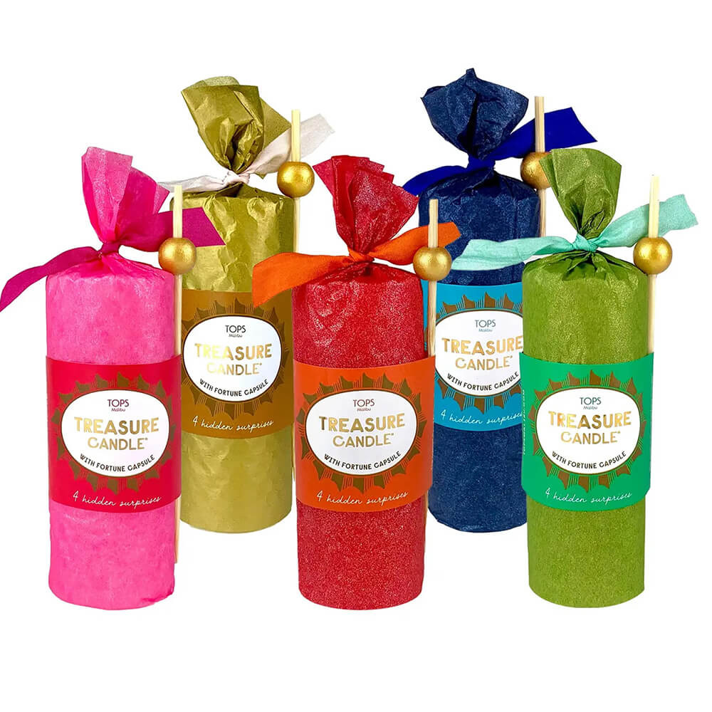 Beeswax Treasure Candle - bubblegum market