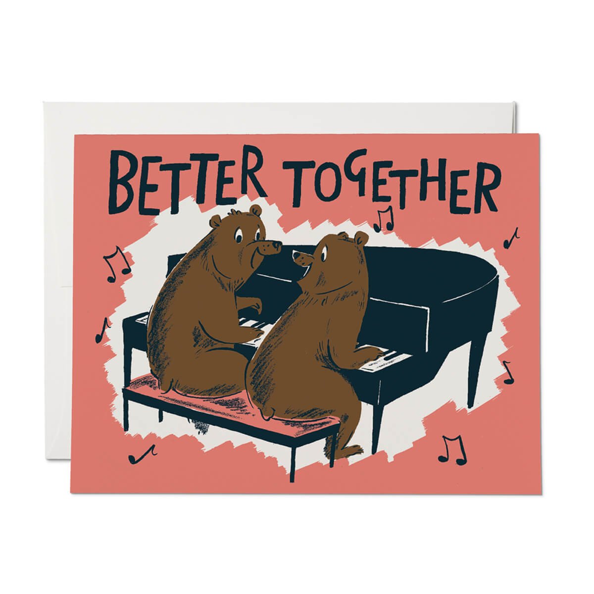 Better Together Bears Greeting Card - bubblegum market