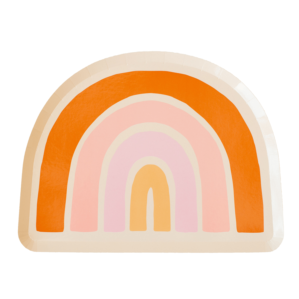 Boho Rainbow Large Plates 10" - bubblegum market