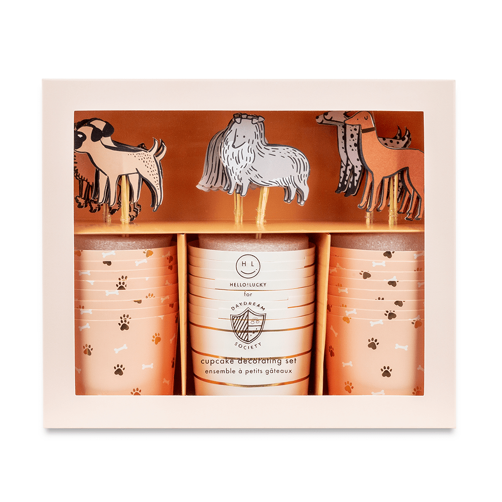 Bow Wow Cupcake Decorating Set - bubblegum market