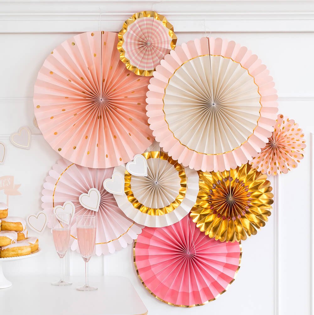 Bride - To - Be / Glam Party Decorative Fans - bubblegum market