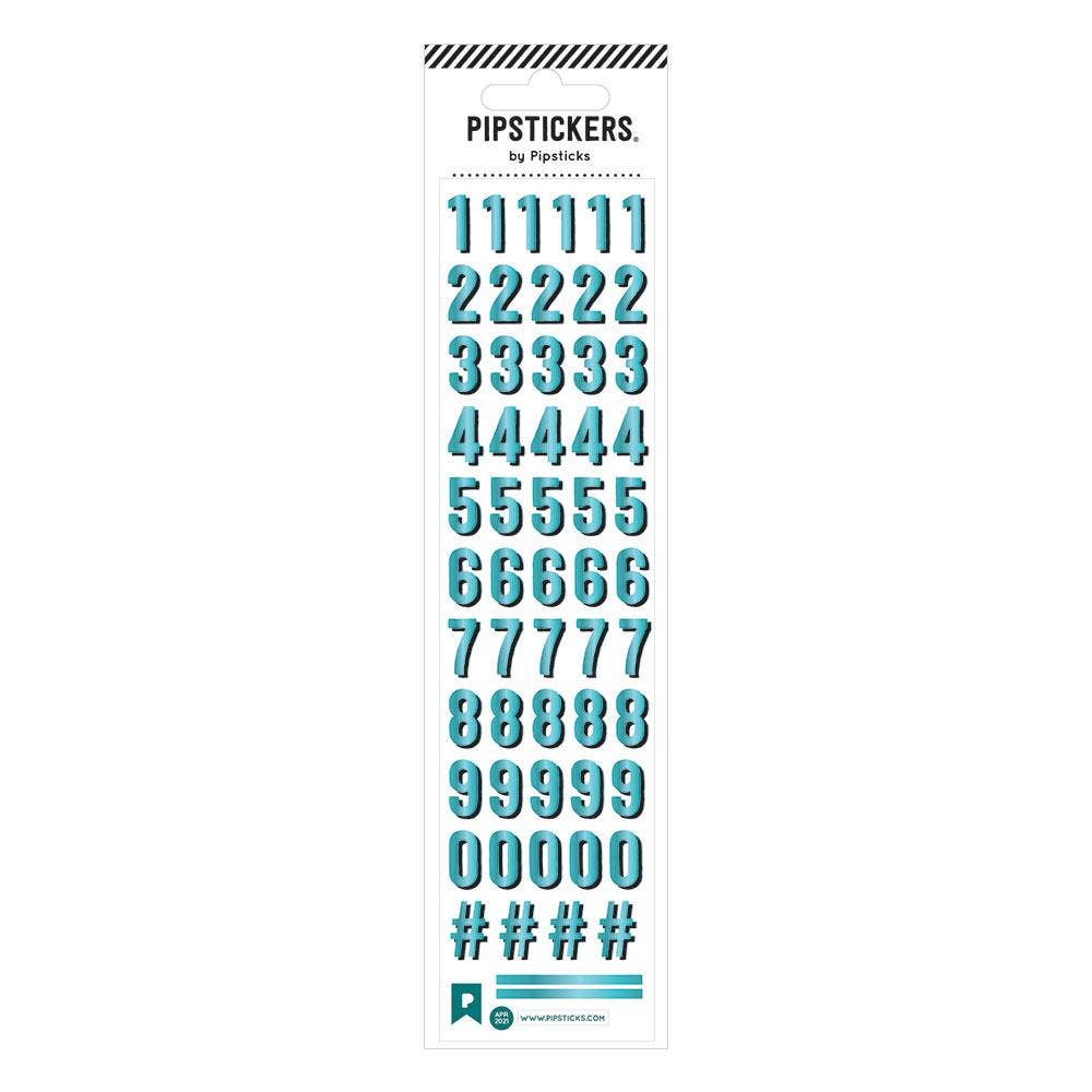 Can You Digit Stickers - bubblegum market