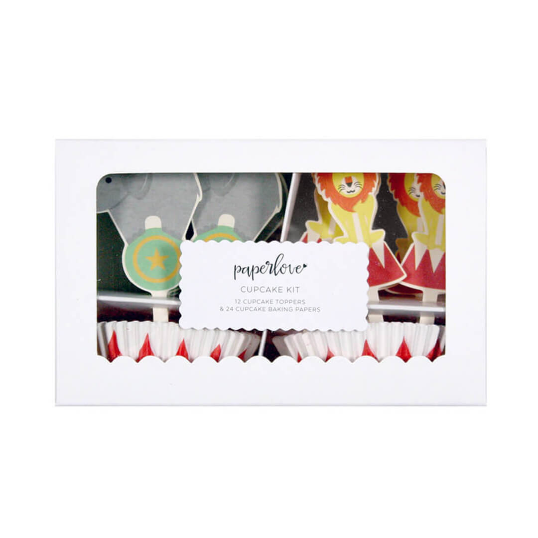 Carnival Party Cupcake Kit - bubblegum market