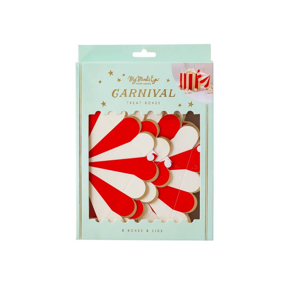 Carnival Tent Favor / Treat Boxes - bubblegum market