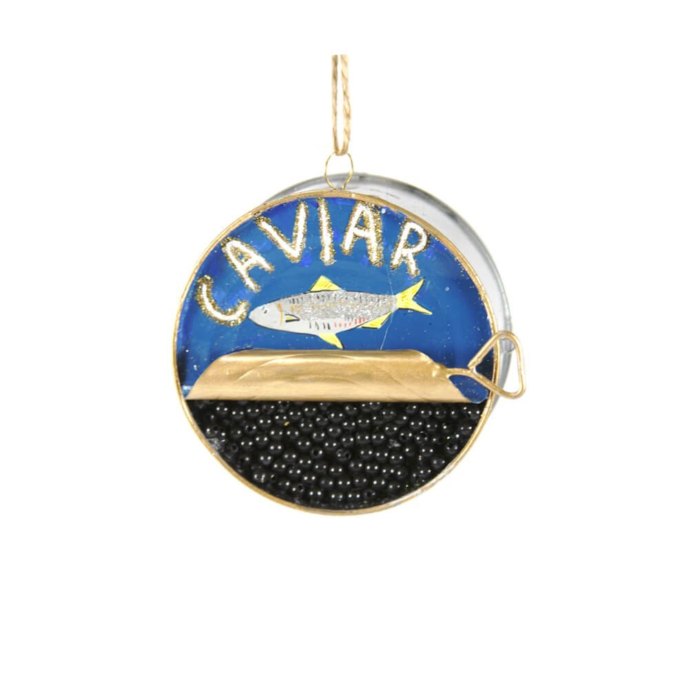 Caviar Tin Ornament 3" - bubblegum market