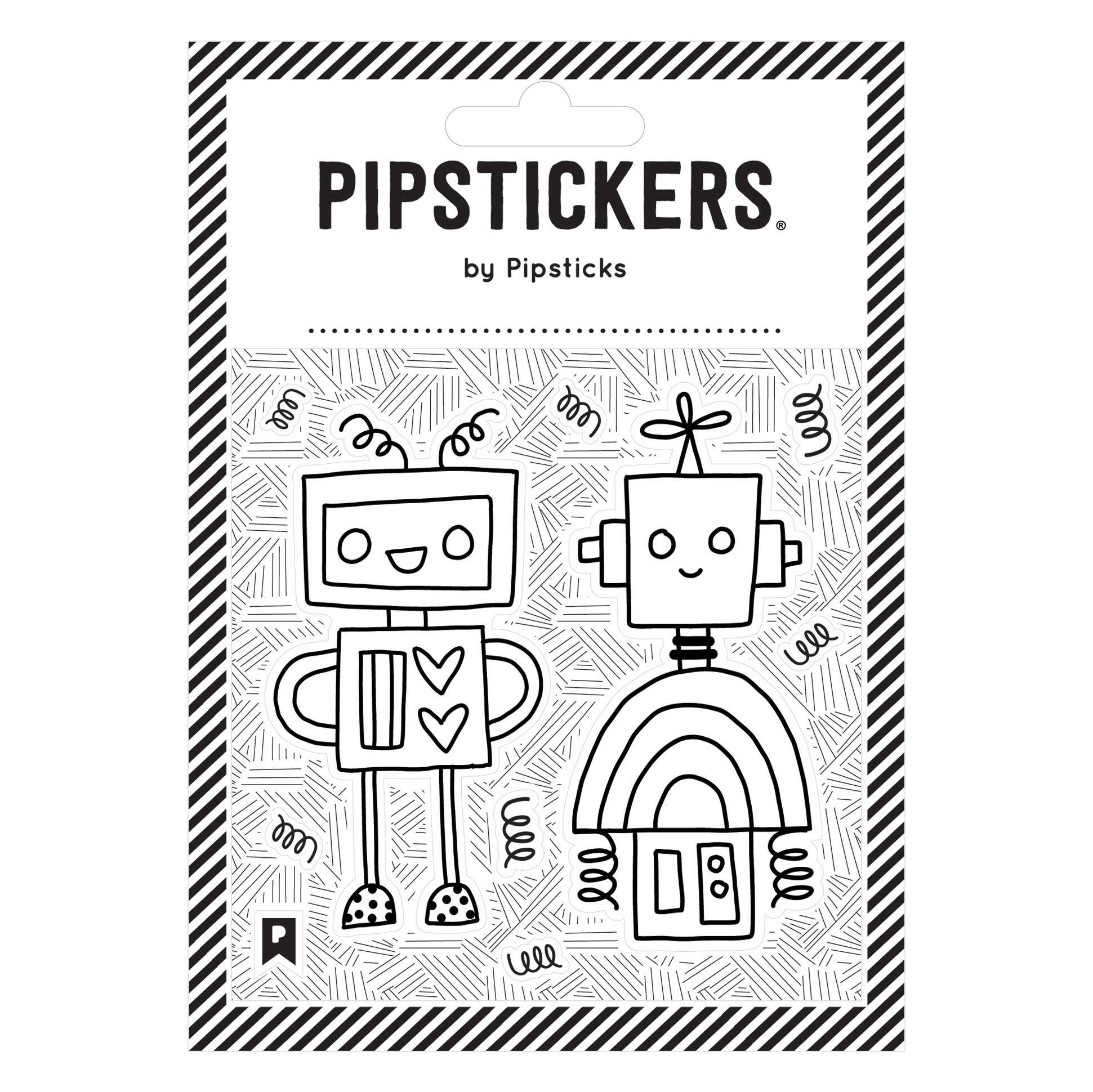 Color - in Robots Stickers - bubblegum market
