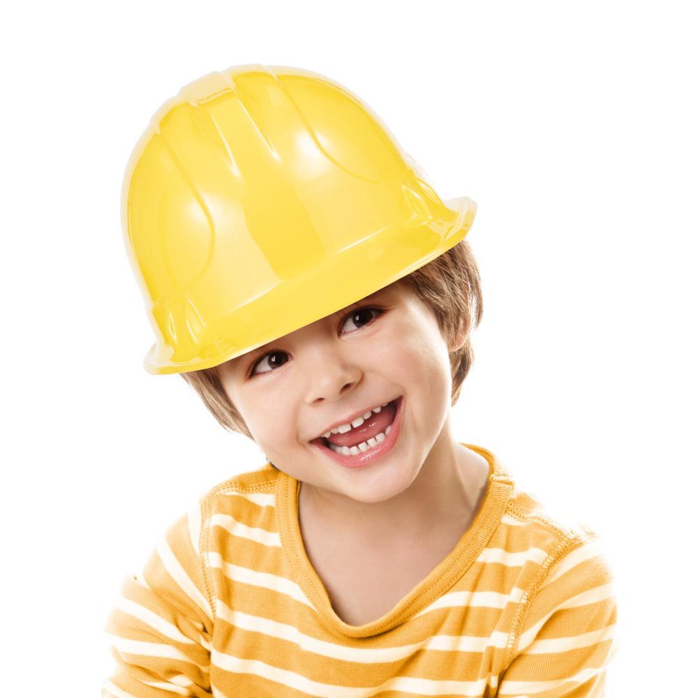 Construction Party Plastic Hard Hat - bubblegum market