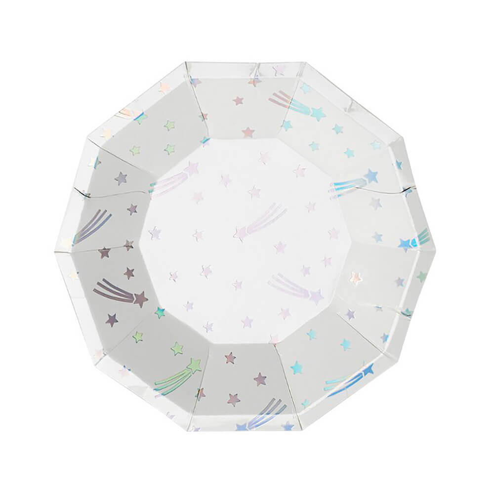 Cosmic Party Paper Plates 7.5" - bubblegum market