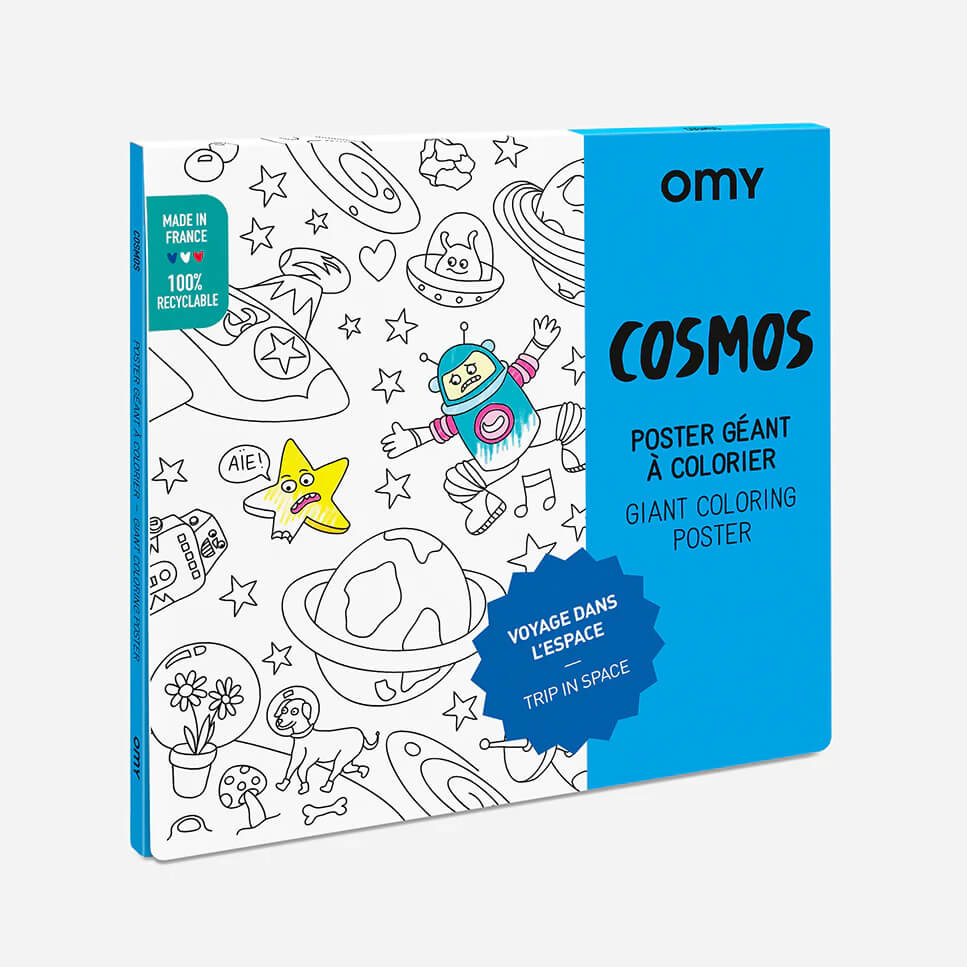 Cosmos Giant Coloring Poster - bubblegum market