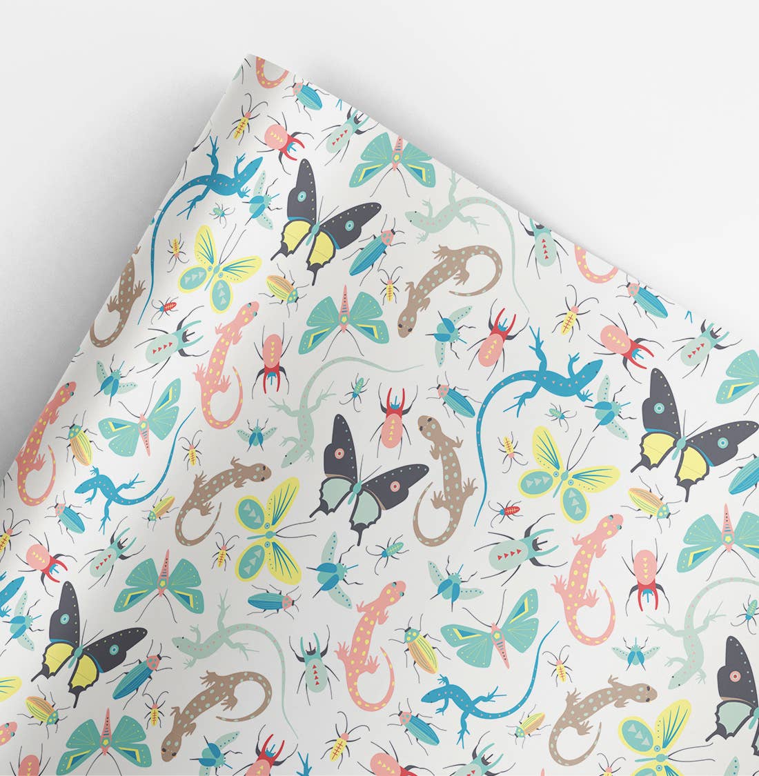 Creepy Crawlies Gift Wrap Roll - bubblegum market